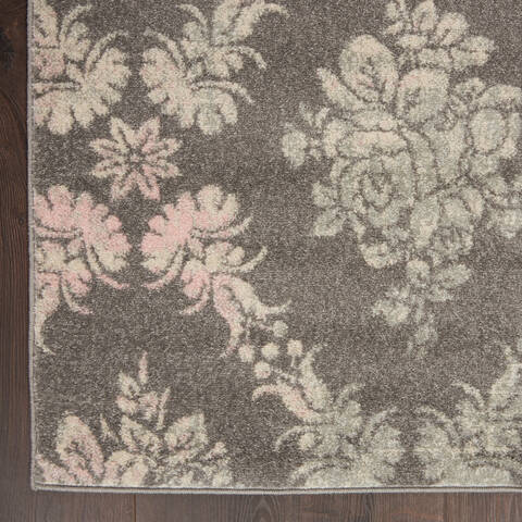 Nourison Tranquil Grey 60 X 90 Area Rug 805-115155 Image 1