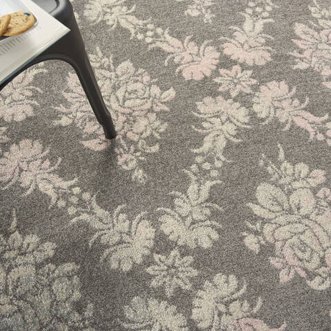 Nourison Tranquil Grey 60 X 90 Area Rug 805-115155 Image 4