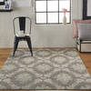 Nourison Tranquil Grey 40 X 60 Area Rug  805-115156 Thumb 3