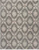 Nourison Tranquil Grey 80 X 100 Area Rug  805-115161 Thumb 0