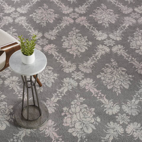 Nourison Tranquil Grey 810 X 1110 Area Rug 805-115162 Image 4