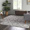 Nourison Tranquil Grey 810 X 1110 Area Rug 805-115162 Thumb 5