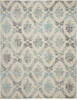 Nourison Tranquil Beige 810 X 1110 Area Rug  805-115165 Thumb 0