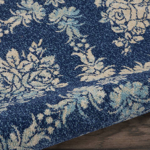 Nourison Tranquil Blue 80 X 100 Area Rug 805-115167 Image 2