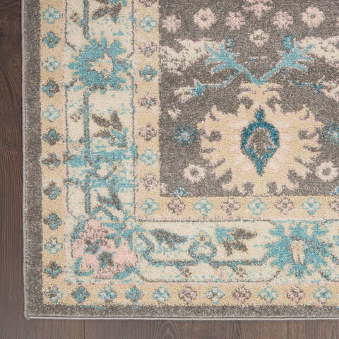 Nourison Tranquil Grey 40 X 60 Area Rug 805-115174 Image 1