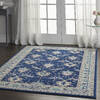 Nourison Tranquil Blue 40 X 60 Area Rug  805-115177 Thumb 5
