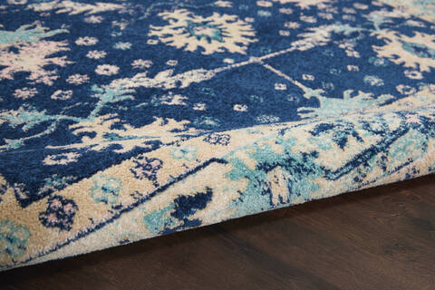 Nourison Tranquil Blue 53 X 73 Area Rug 805-115178 Image 2