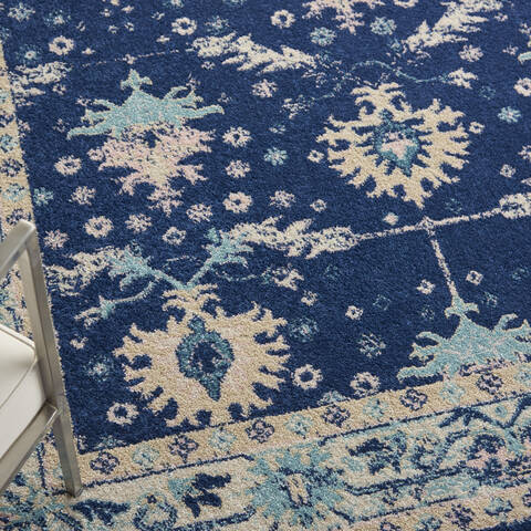 Nourison Tranquil Blue 53 X 73 Area Rug 805-115178 Image 4