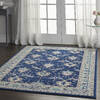 Nourison Tranquil Blue 53 X 73 Area Rug 805-115178 Thumb 5