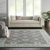 Nourison Tranquil Grey 810 X 1110 Area Rug  805-115181 Thumb 3