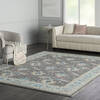 Nourison Tranquil Grey 810 X 1110 Area Rug  805-115181 Thumb 5