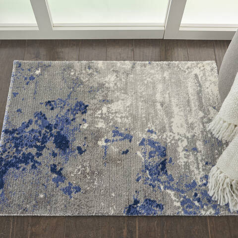 Nourison Twilight Blue 23 X 30 Area Rug 805-115249 Image 3