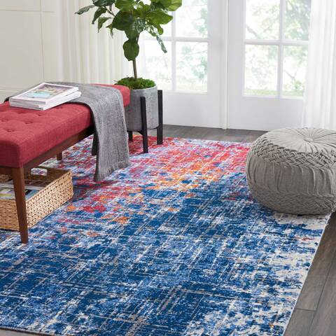 Nourison Twilight Red 56 X 80 Area Rug 805-115251 Image 3