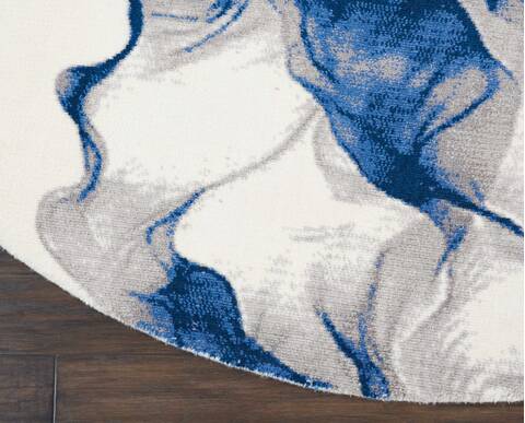 Nourison Twilight Beige Round 80 X 80 Area Rug 805-115267 Image 1