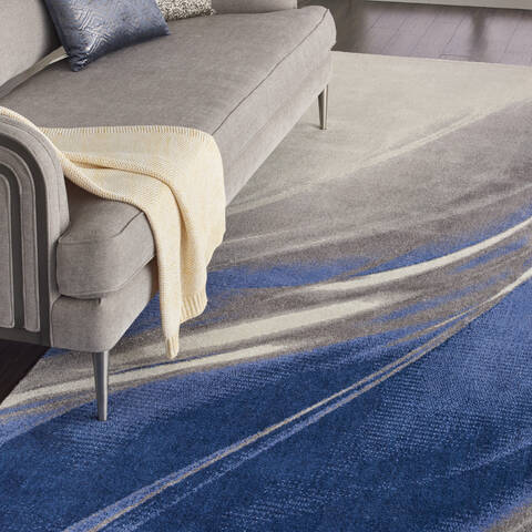 Nourison Twilight Beige 99 X 139 Area Rug 805-115272 Image 4