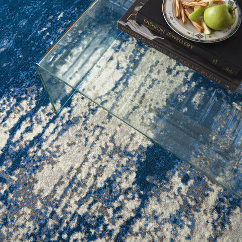 Nourison Twilight Beige 79 X 99 Area Rug 805-115278 Image 4