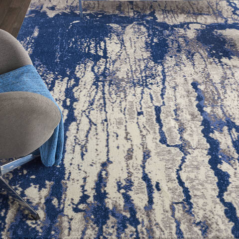 Nourison Twilight Beige 99 X 139 Area Rug 805-115280 Image 4