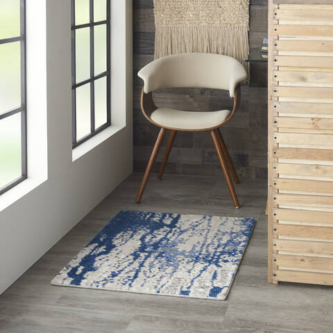 Nourison Tahoe Modern Beige 23 X 30 Area Rug 805-115283 Image 5