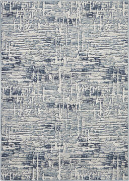 Nourison Urban Chic Beige Rectangle 5x7 ft Polypropylene Carpet 115324