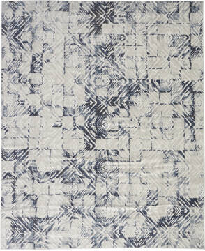 Nourison Urban Decor Beige Rectangle 9x12 ft Polypropylene Carpet 115365