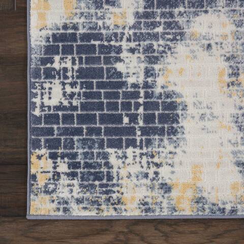 Nourison Urban Decor Beige Runner 22 X 76 Area Rug 805-115376 Image 1