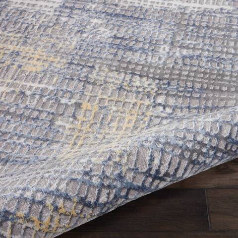 Nourison Urban Decor Grey 90 X 120 Area Rug 805-115385 Image 2