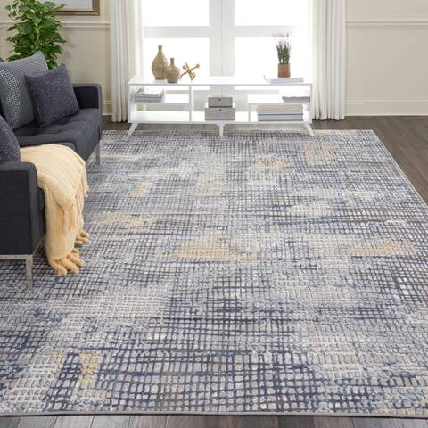 Nourison Urban Decor Grey 90 X 120 Area Rug 805-115385 Image 3