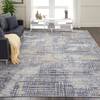 Nourison Urban Decor Grey 90 X 120 Area Rug 805-115385 Thumb 3