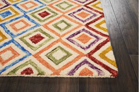 Nourison Vivid Multicolor 80 X 106 Area Rug 805-115444 Image 4