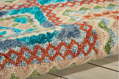 Nourison Vivid Beige 50 X 76 Area Rug 805-115451 Image 2