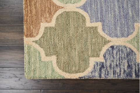 Nourison Vivid Multicolor 80 X 106 Area Rug 805-115456 Image 1