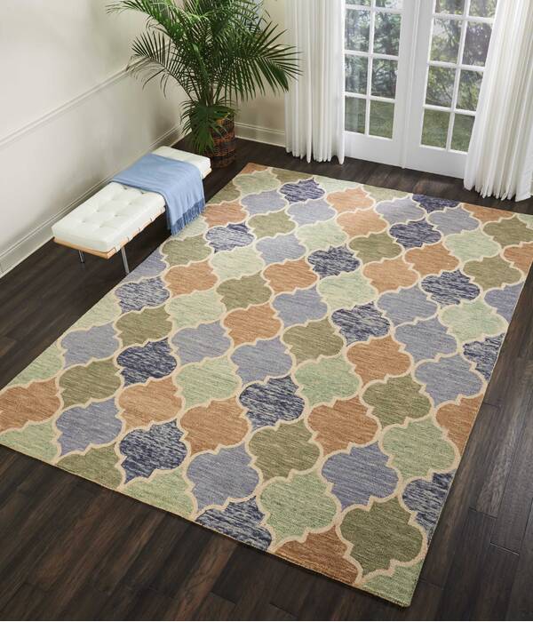 Nourison Vivid Multicolor 80 X 106 Area Rug 805-115456 Image 3