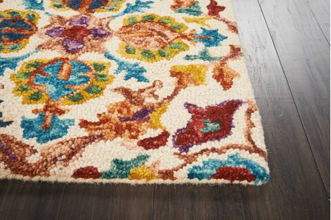 Nourison Vivid Beige Runner 23 X 76 Area Rug 805-115459 Image 4