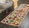 Nourison Vivid Beige Runner 23 X 76 Area Rug  805-115459 Thumb 3