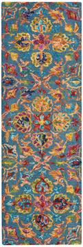 Nourison Vivid Blue Runner 2'3" X 7'6" Area Rug  805-115460