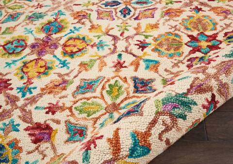 Nourison Vivid Beige 66 X 96 Area Rug 805-115461 Image 2