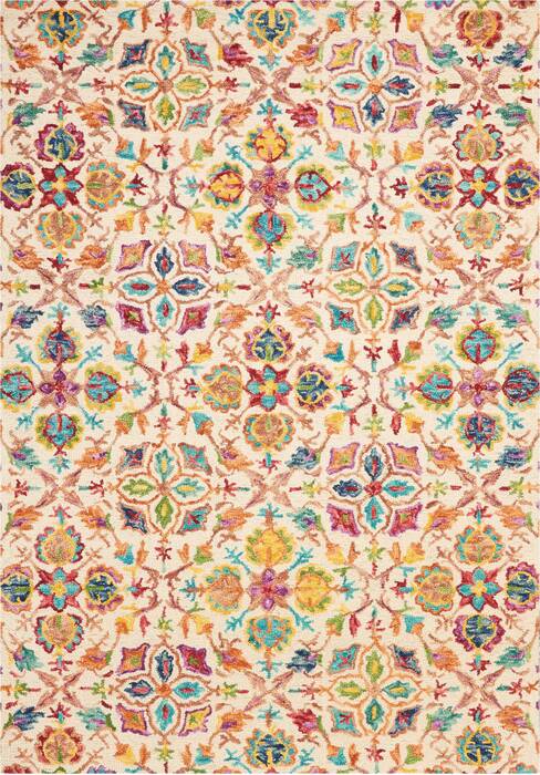 Nourison Vivid Beige 66 X 96 Area Rug 805-115461 Image 0