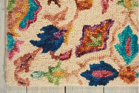 Nourison Vivid Beige 40 X 60 Area Rug 805-115463 Image 1