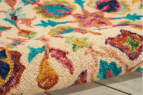 Nourison Vivid Beige 40 X 60 Area Rug 805-115463 Image 2