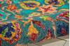 Nourison Vivid Blue 40 X 60 Area Rug 805-115466 Thumb 2