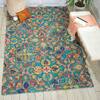 Nourison Vivid Blue 40 X 60 Area Rug 805-115466 Thumb 3