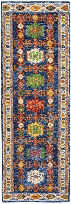 Nourison Vivid Blue Runner 23 X 76 Area Rug 805-115469 Image 0