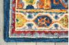 Nourison Vivid Blue 40 X 60 Area Rug  805-115471 Thumb 1