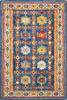 Nourison Vivid Blue 40 X 60 Area Rug  805-115471 Thumb 0