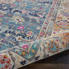 Nourison Vintage Kashan Blue 710 X 910 Area Rug  805-115487 Thumb 2