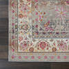 Nourison Vintage Kashan Grey 40 X 60 Area Rug  805-115491 Thumb 1