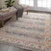 Nourison Vintage Kashan Grey 40 X 60 Area Rug  805-115491 Thumb 5