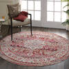 Nourison Vintage Kashan Red Round 40 X 40 Area Rug  805-115496 Thumb 5