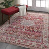 Nourison Vintage Kashan Red 40 X 60 Area Rug  805-115497 Thumb 5