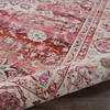 Nourison Vintage Kashan Red 710 X 910 Area Rug  805-115499 Thumb 2